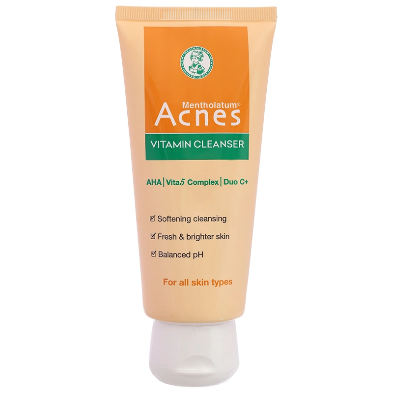 Kem rửa mặt Acnes Vitamin sáng da, mờ sẹo thâm tuýp 100g - 1